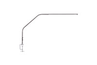 Slimline 4™ Brushed Steel Table Lamp
