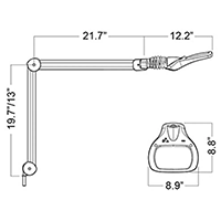 Burton Wave LED Magnifier - 2