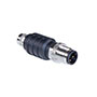 M8 Female to M12 Male Straight Adapter
